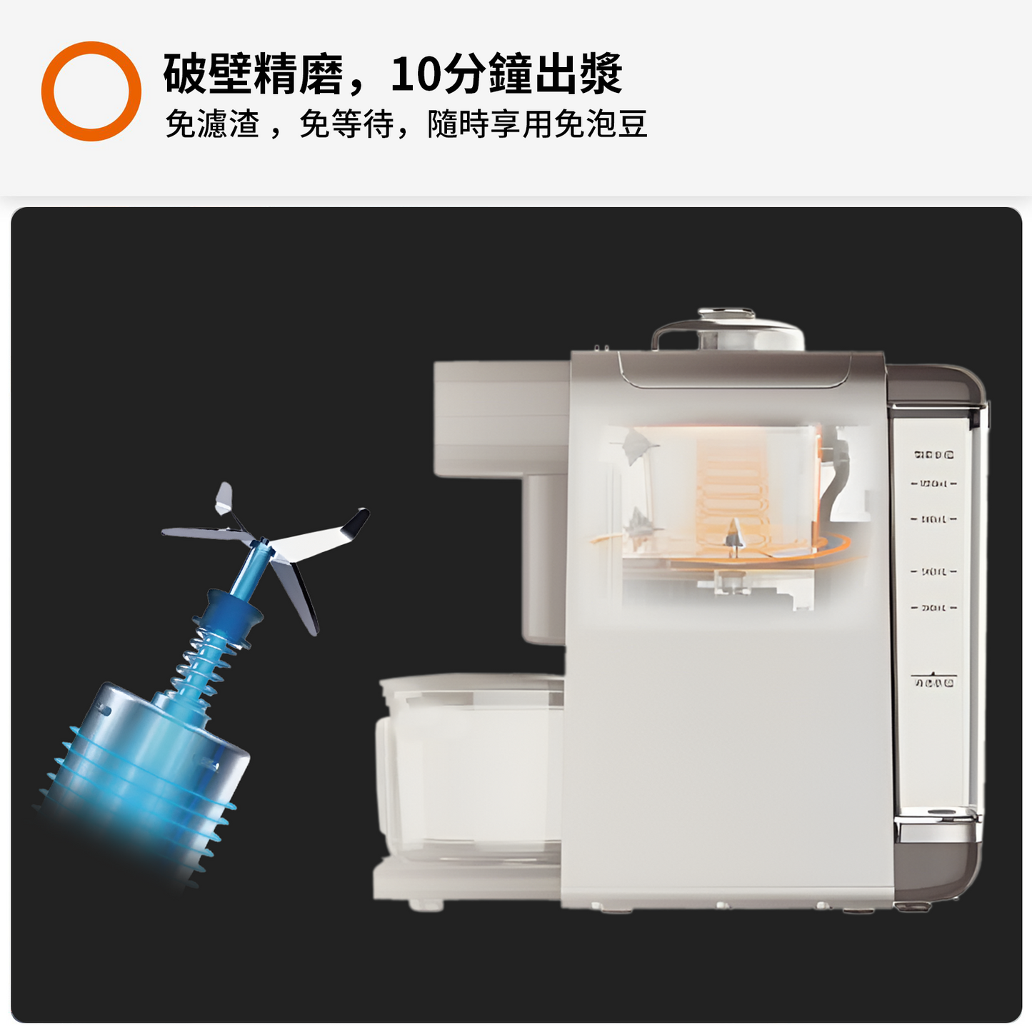 Joyoung Self-Cleaning Multi-Functional Soymilk Maker K96G